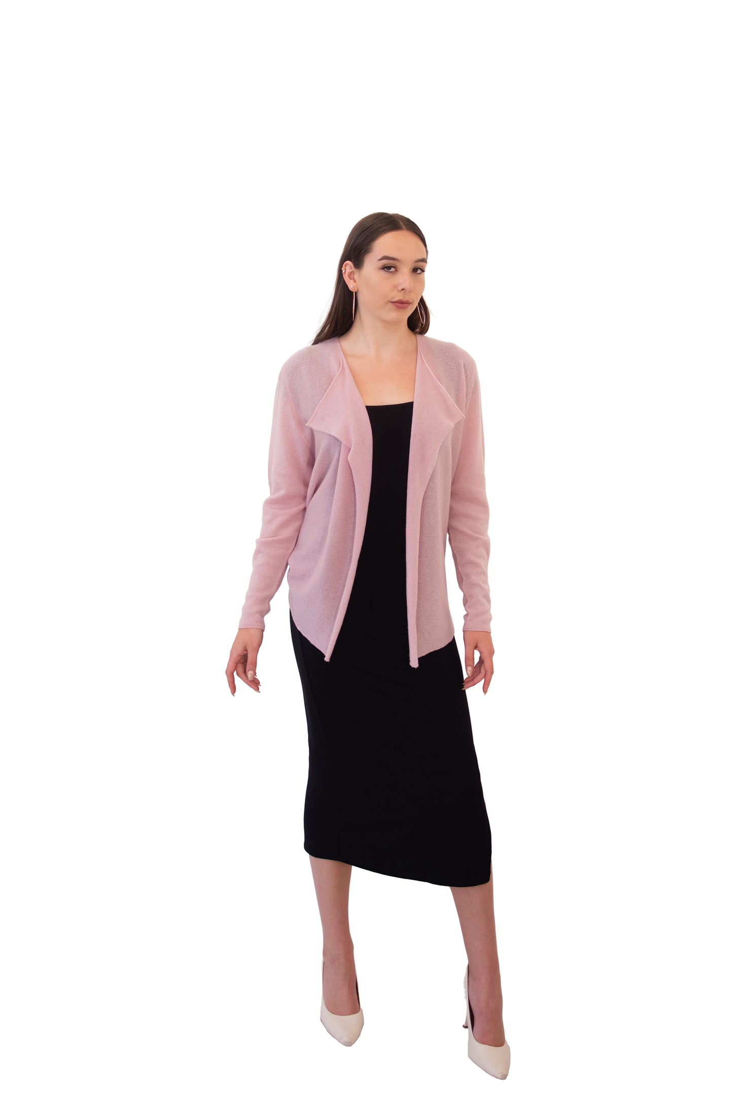 Contemporary Cardigan Pink