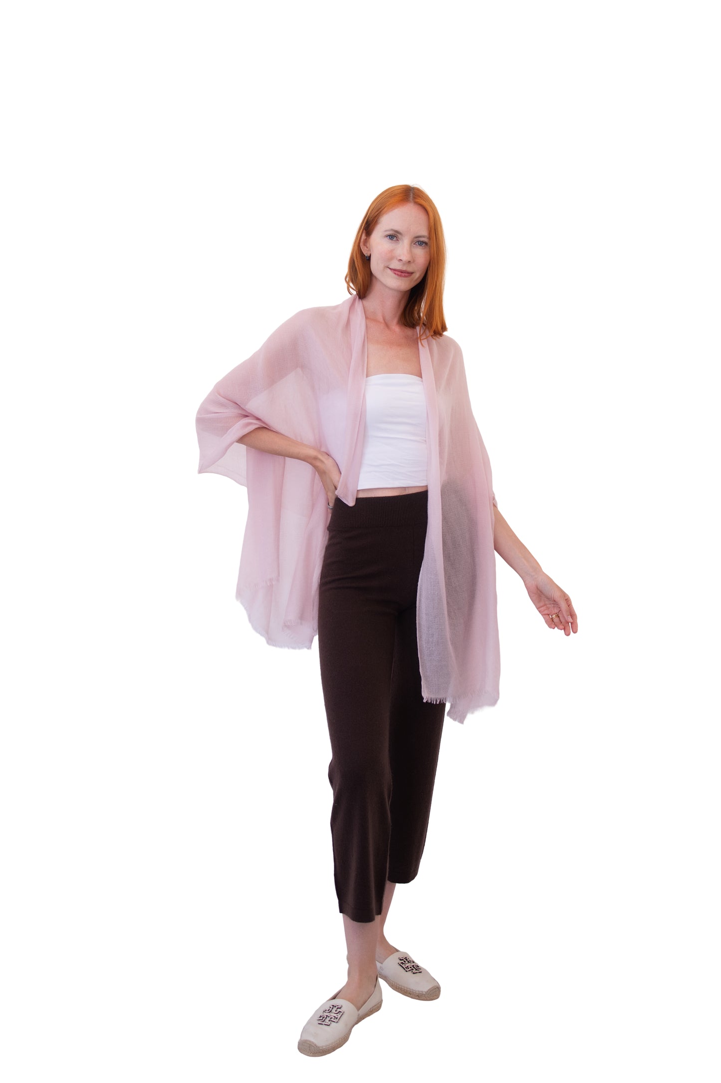 Diamond Glow Scarf/Wrap Pink