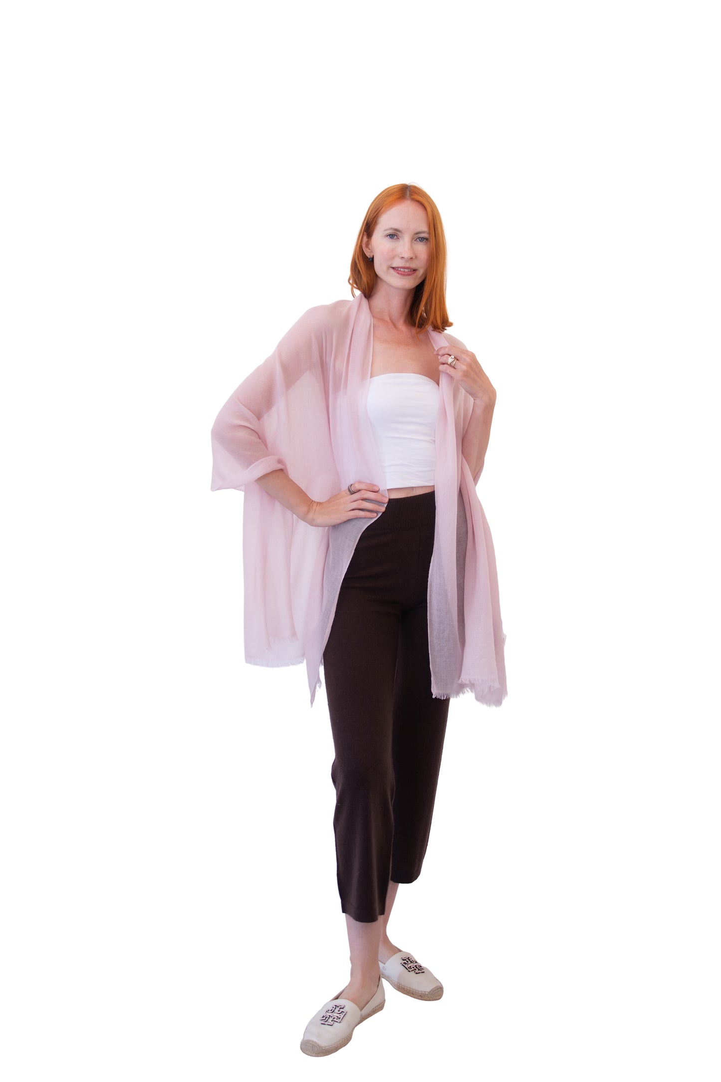 Diamond Glow Scarf/Wrap Pink