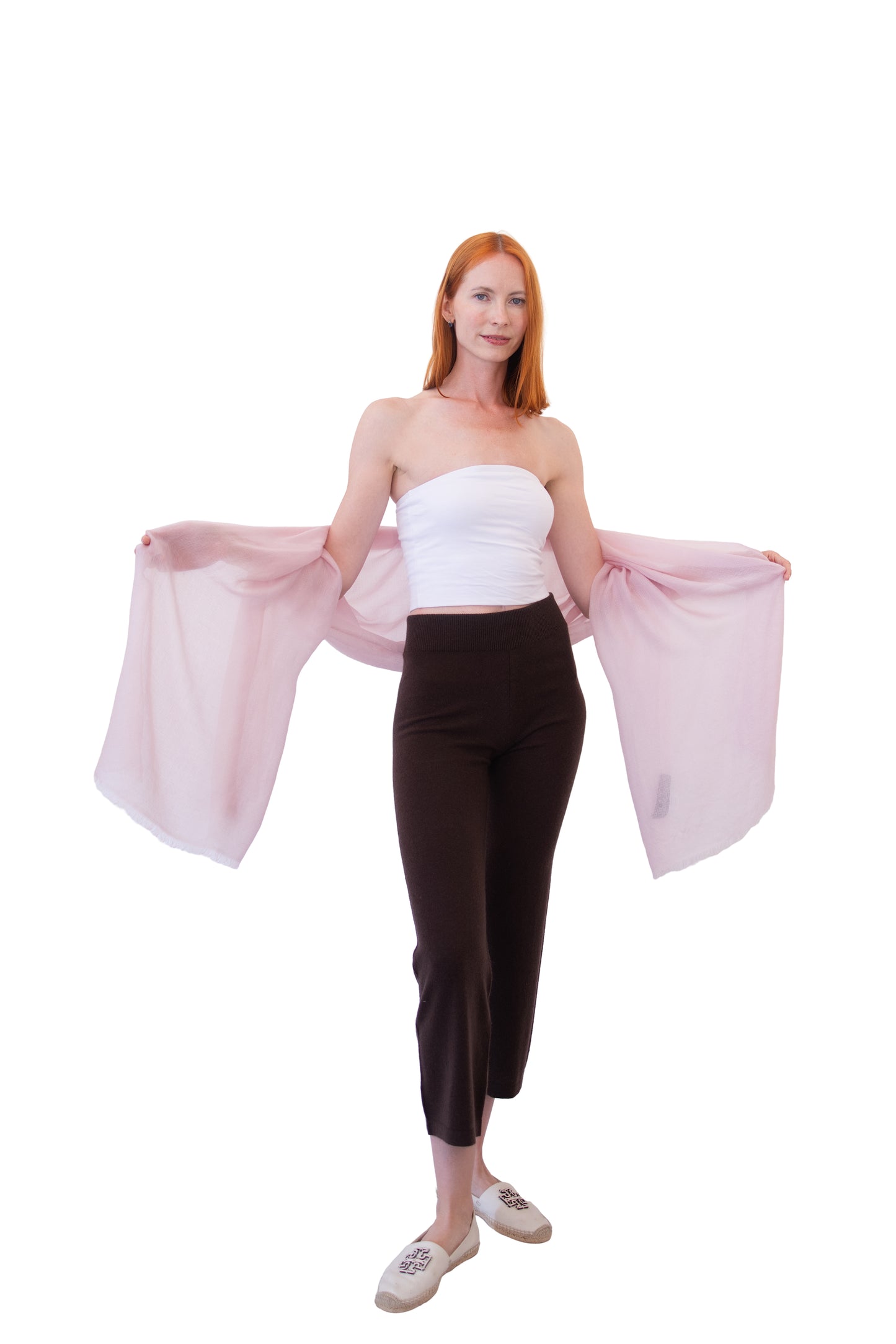 Diamond Glow Scarf/Wrap Pink