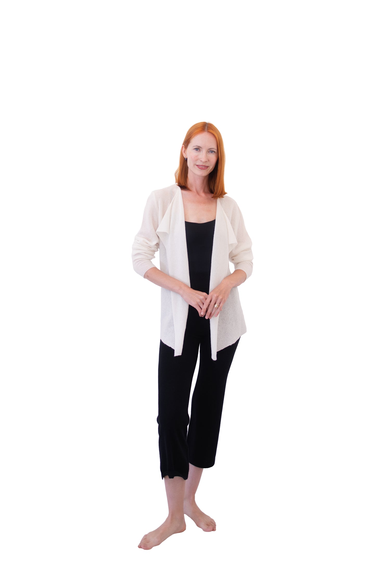 Contemporary Cardigan White