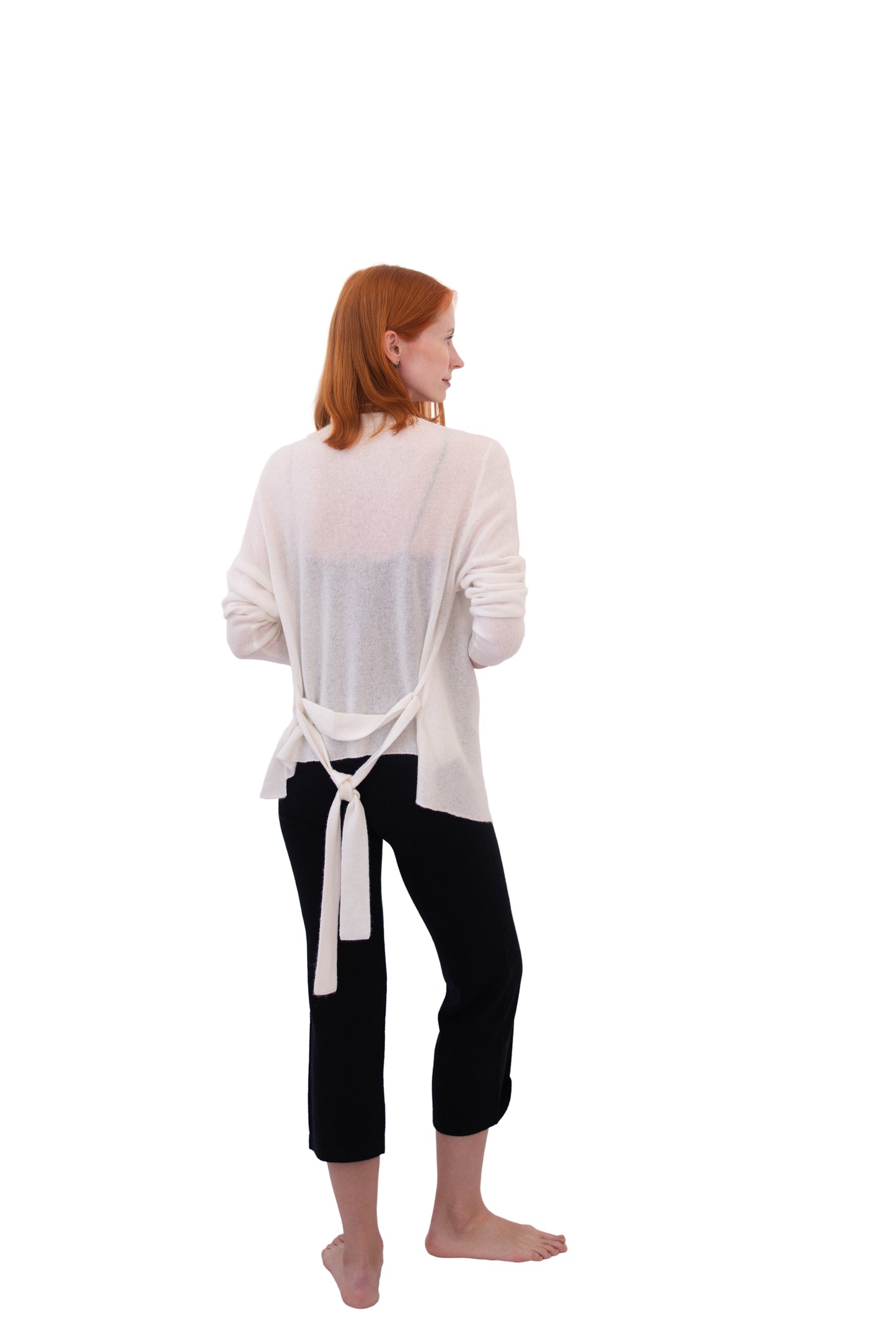 Contemporary Cardigan White