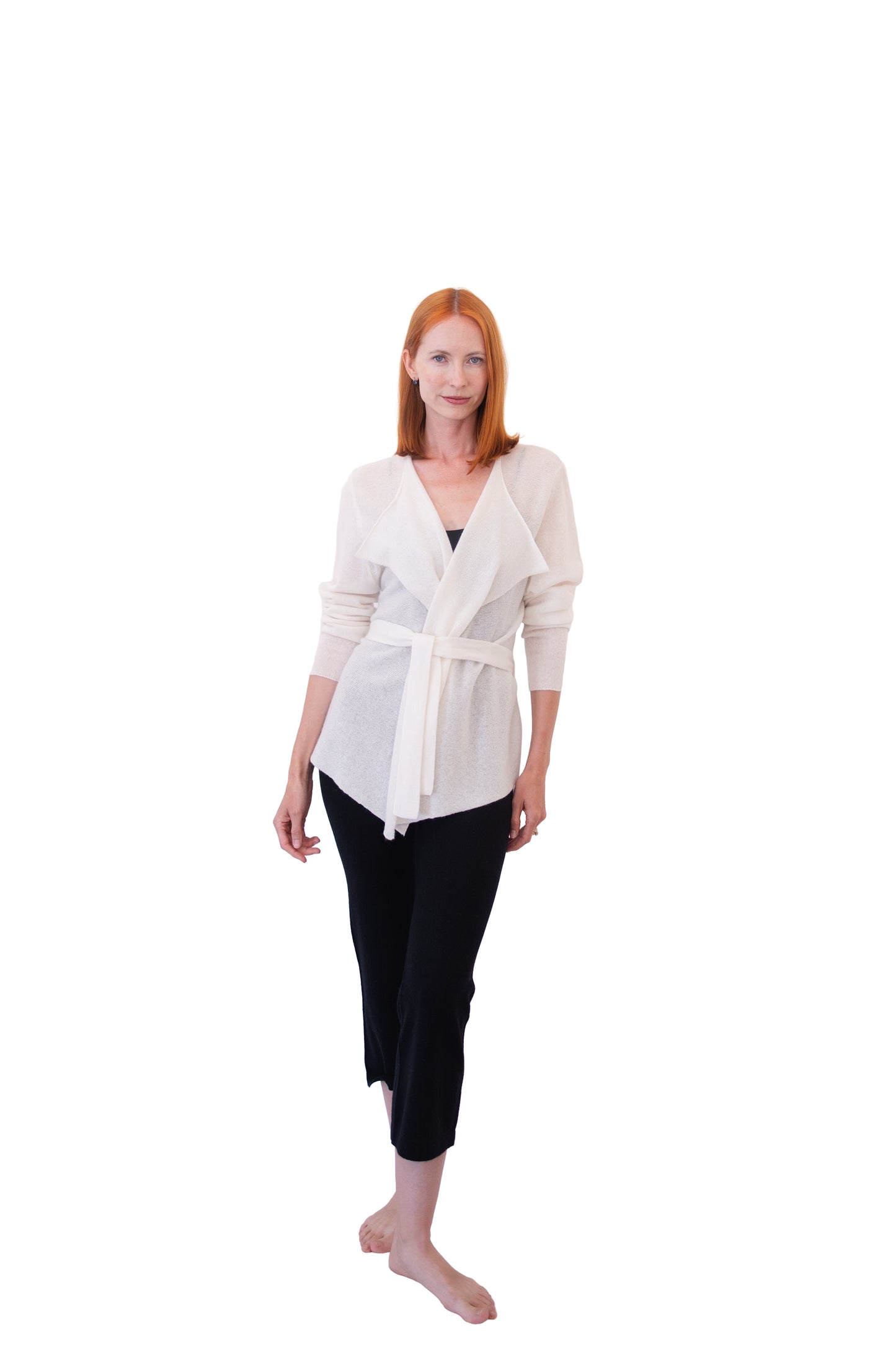 Contemporary Cardigan White