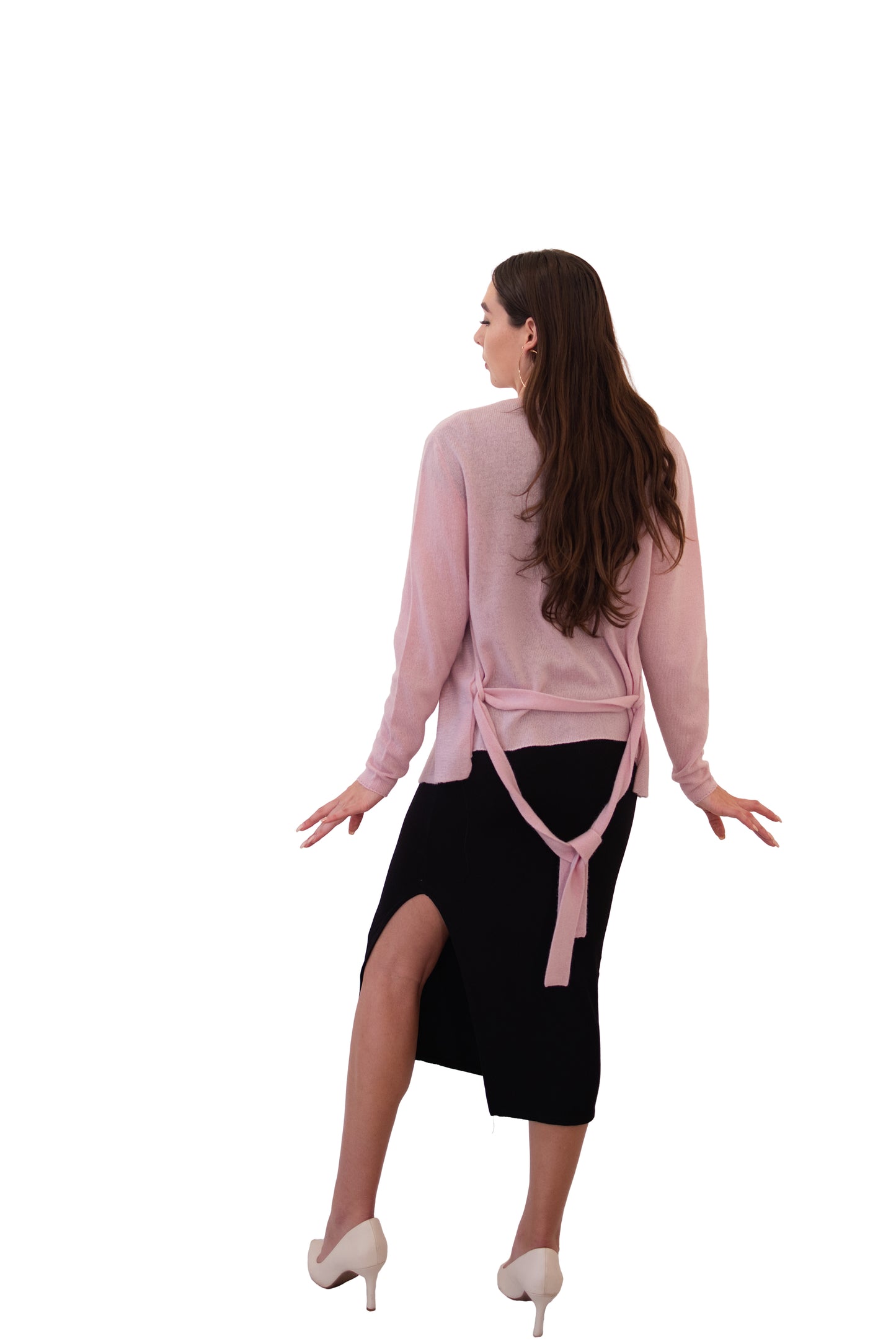 Contemporary Cardigan Pink