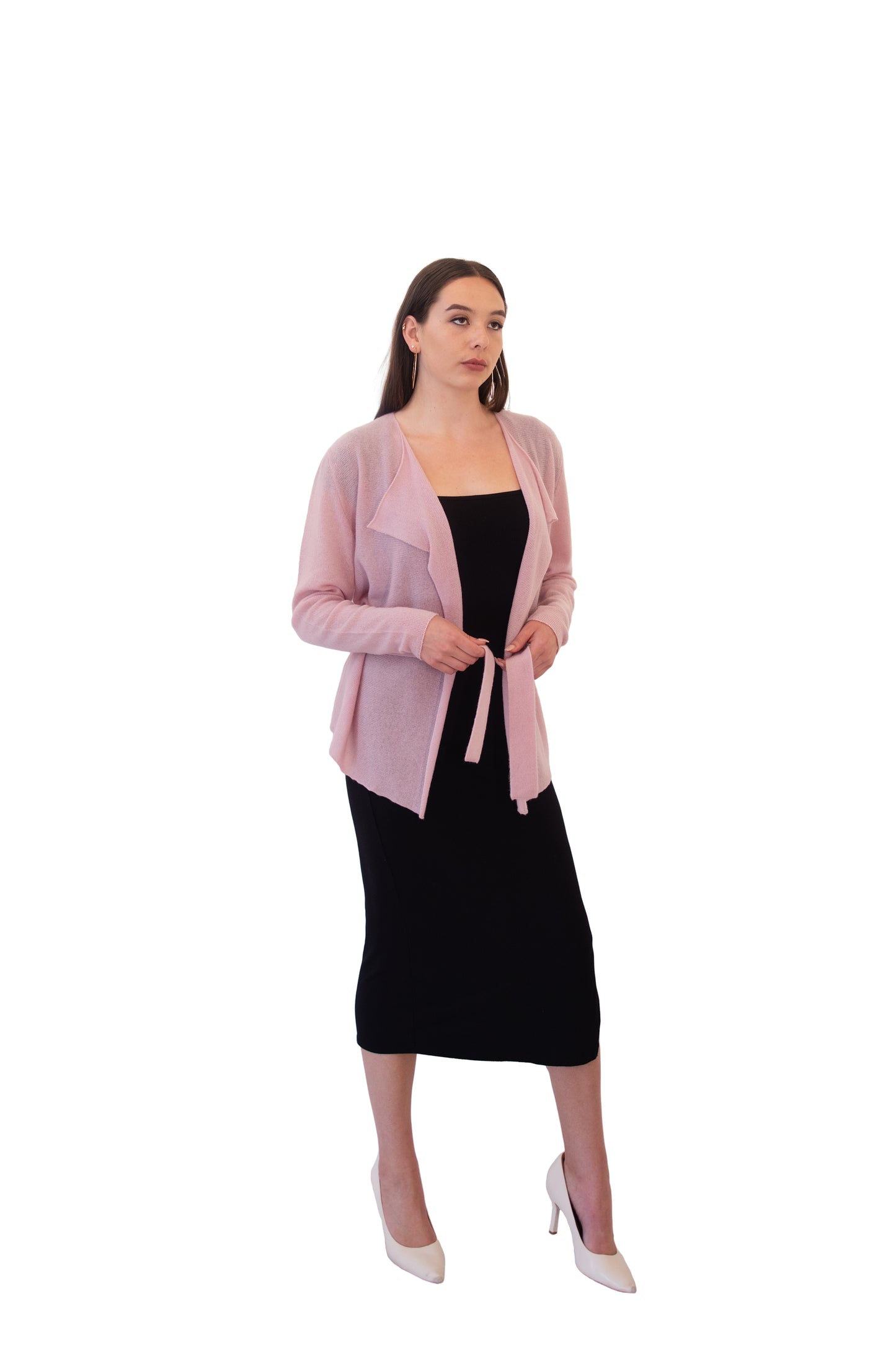 Contemporary Cardigan Pink