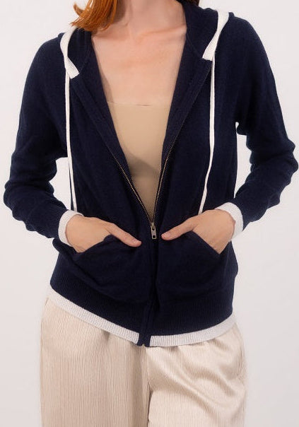 Trendy  Zip UP Hoodie