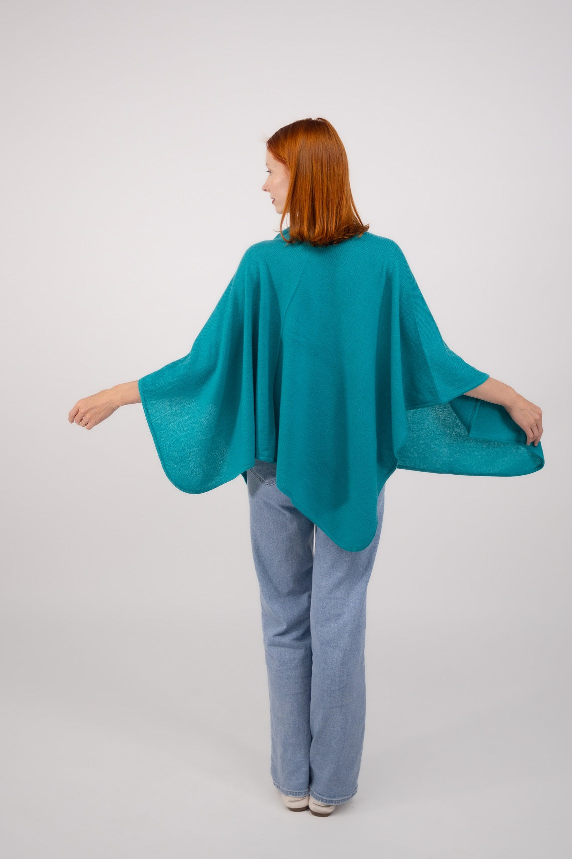 Supreme Peacock Blue Cape