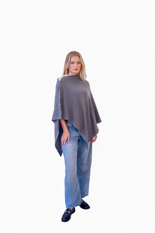 Button Poncho