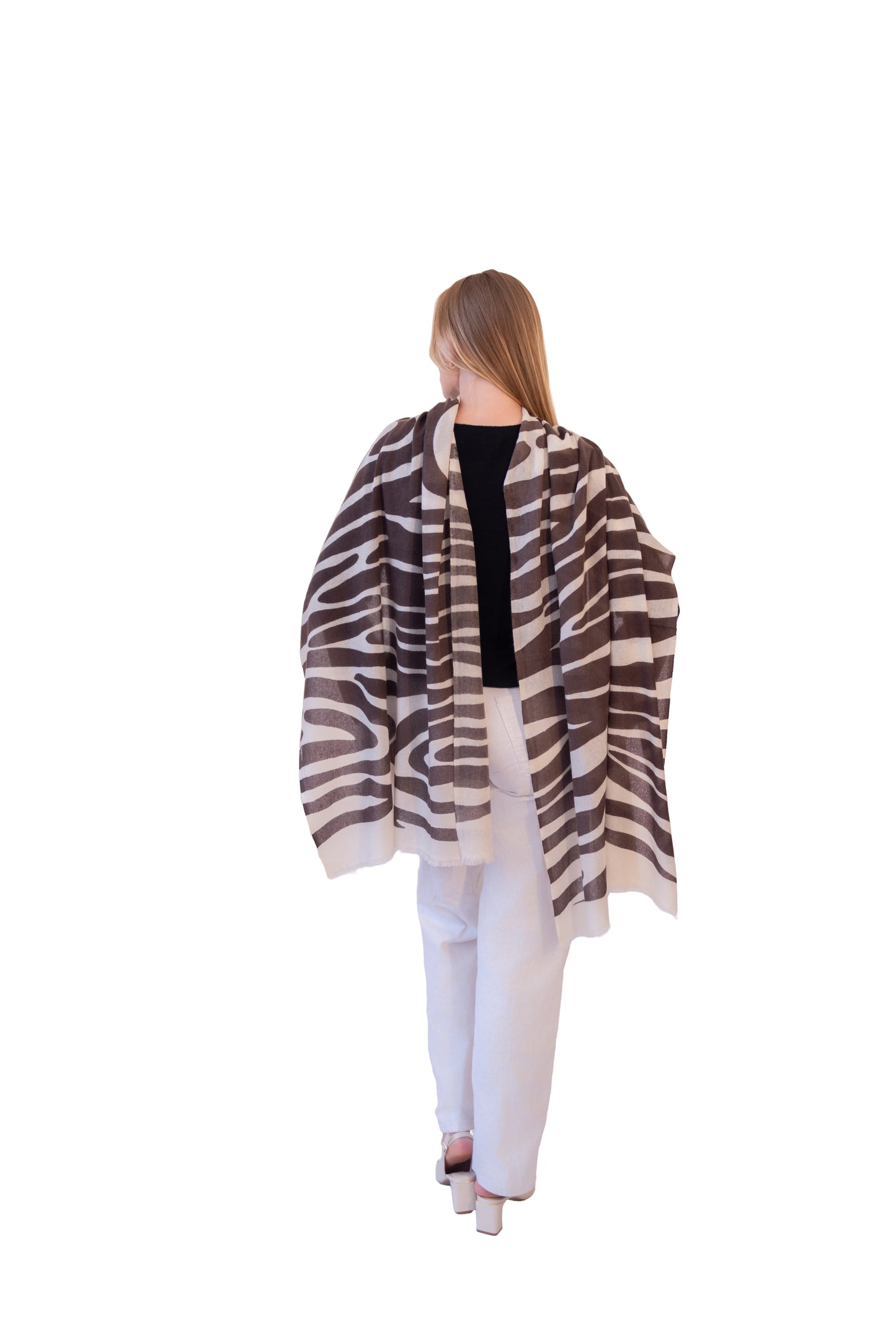 Zebra Print Scarf/Shawl