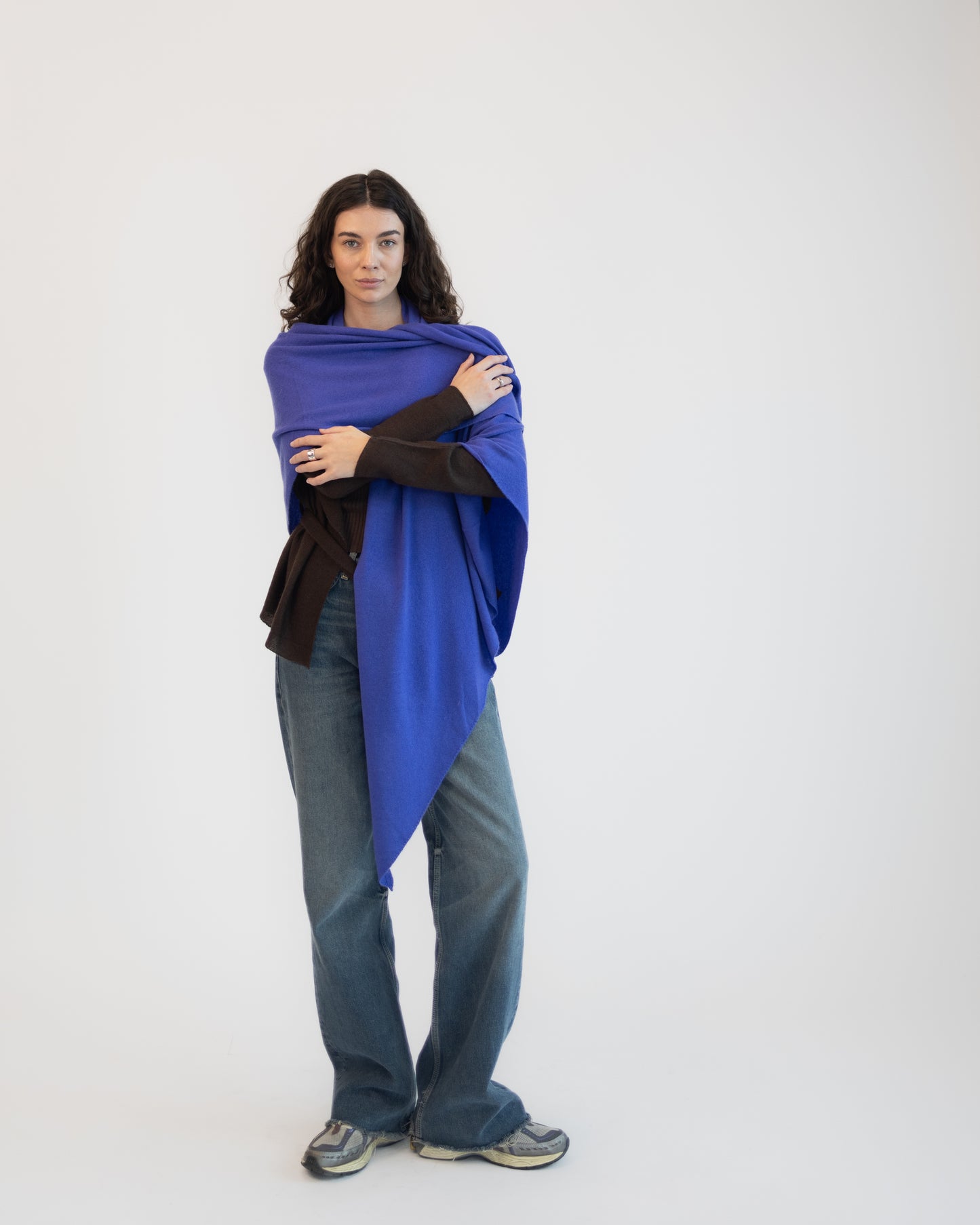 Periwinkle  Triangle wrap
