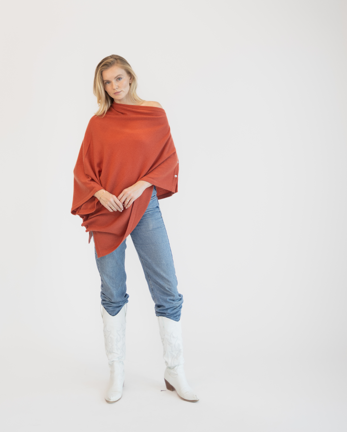 Button Poncho