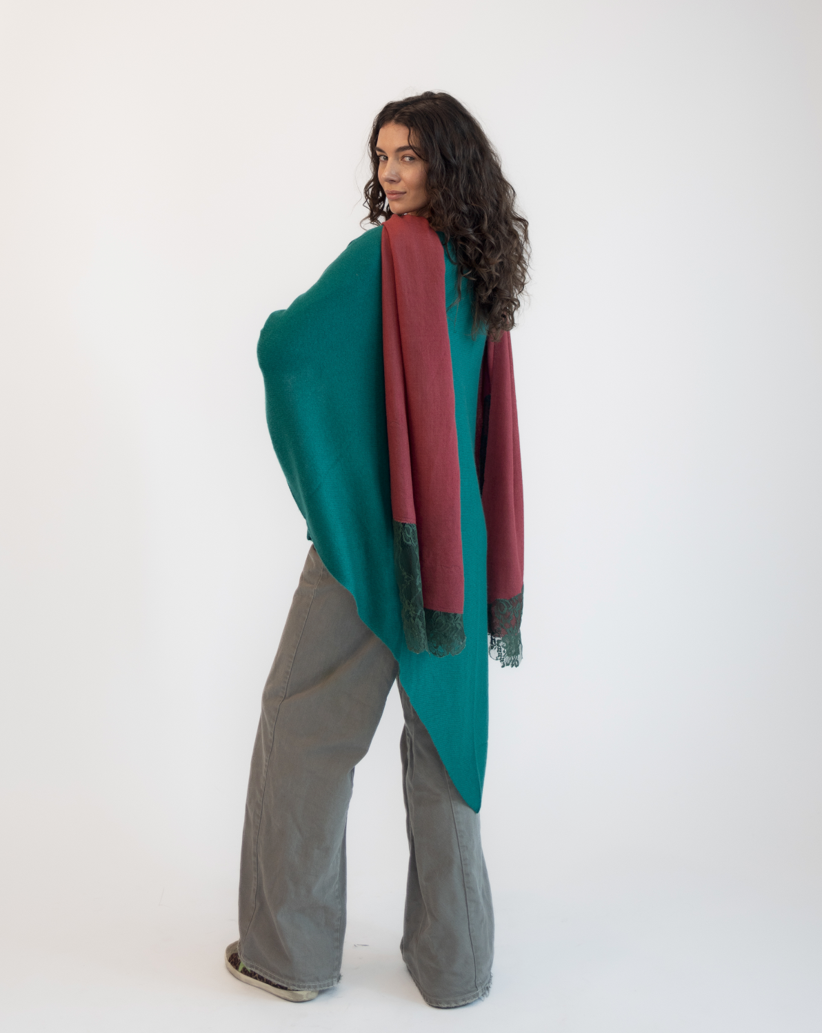 Triangle shawl