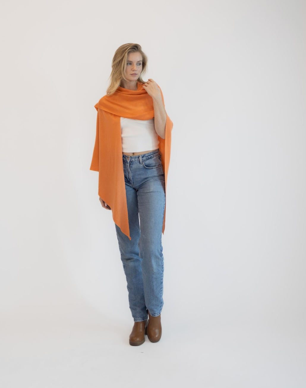 Triangle shawl